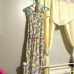 this floral romper is super cute for easter or just spring ish vibes!